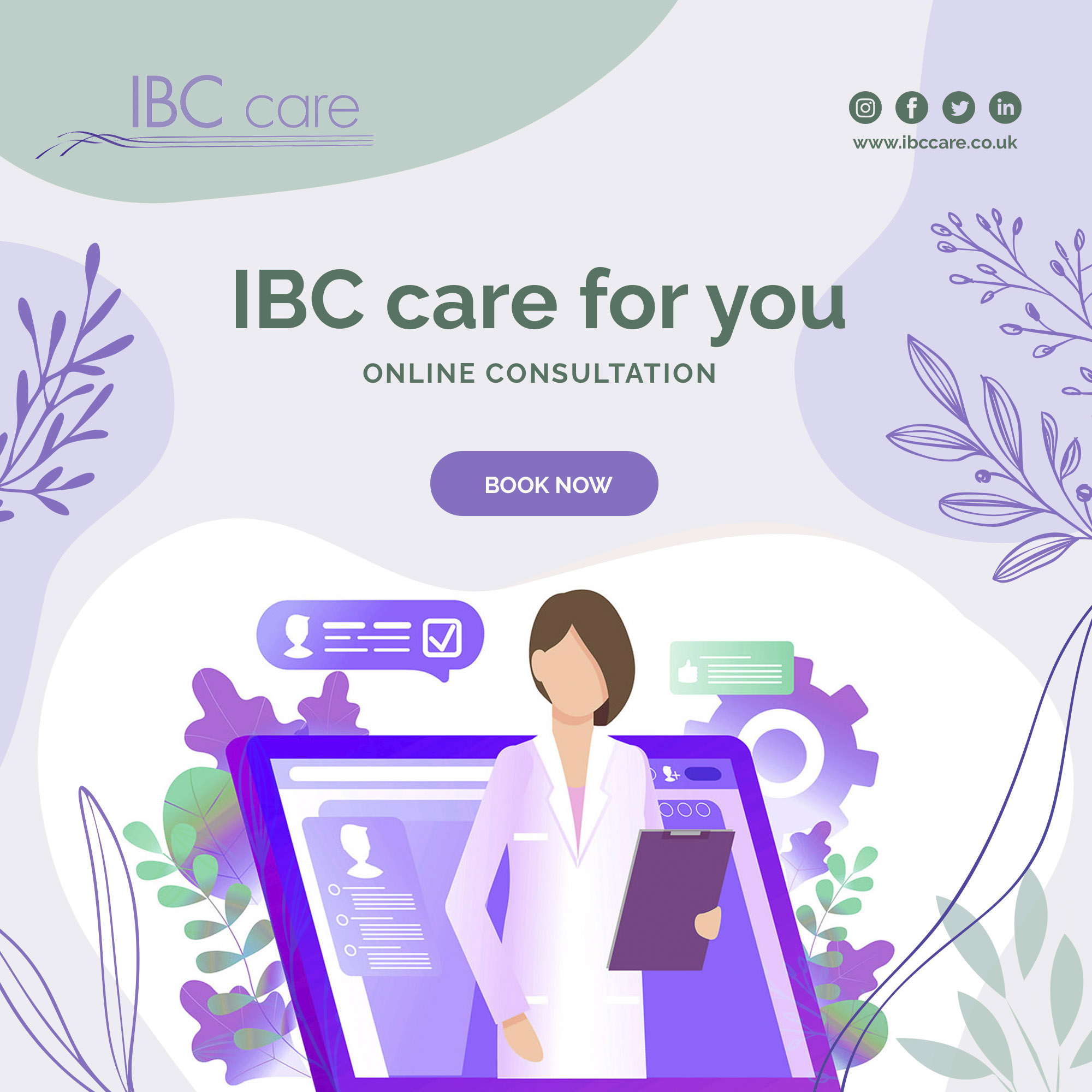 IBC care for you – Online Consultations