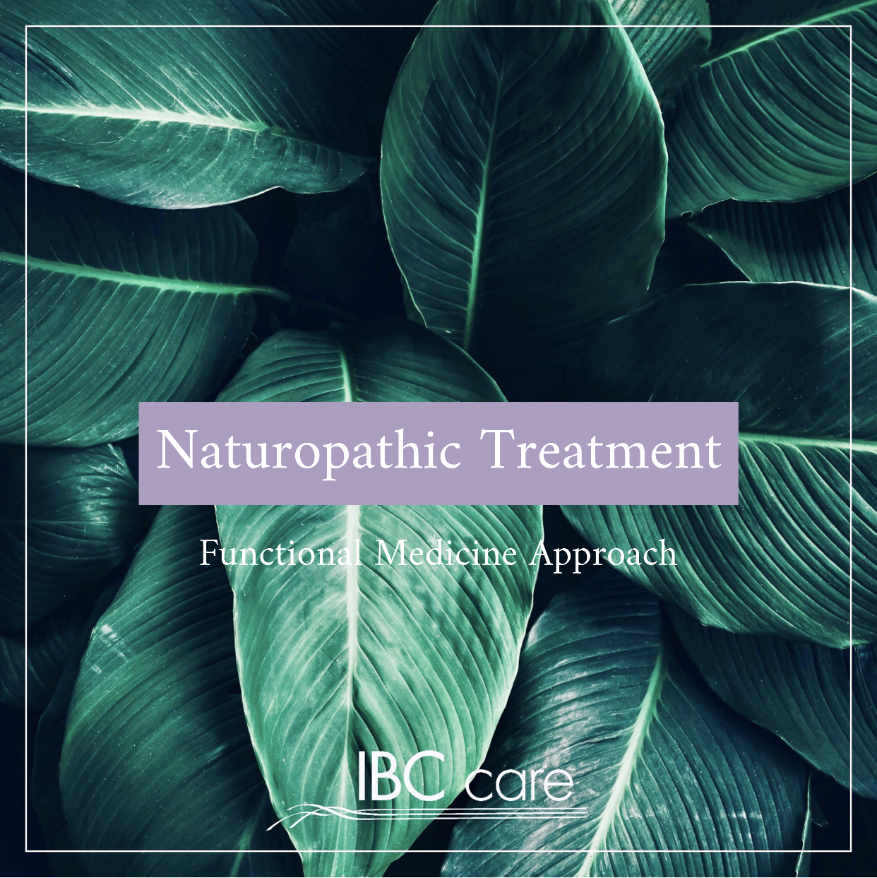 Naturopathic treatment