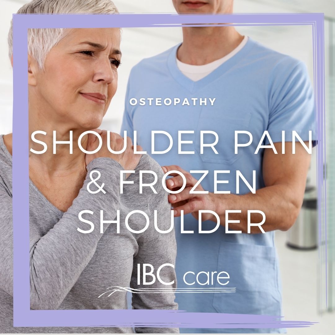 How can osteopathy help with shoulder pain?