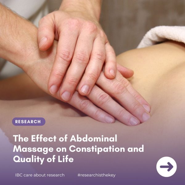 Research: The Effect of Abdominal Massage on Constipation and Quality of Life