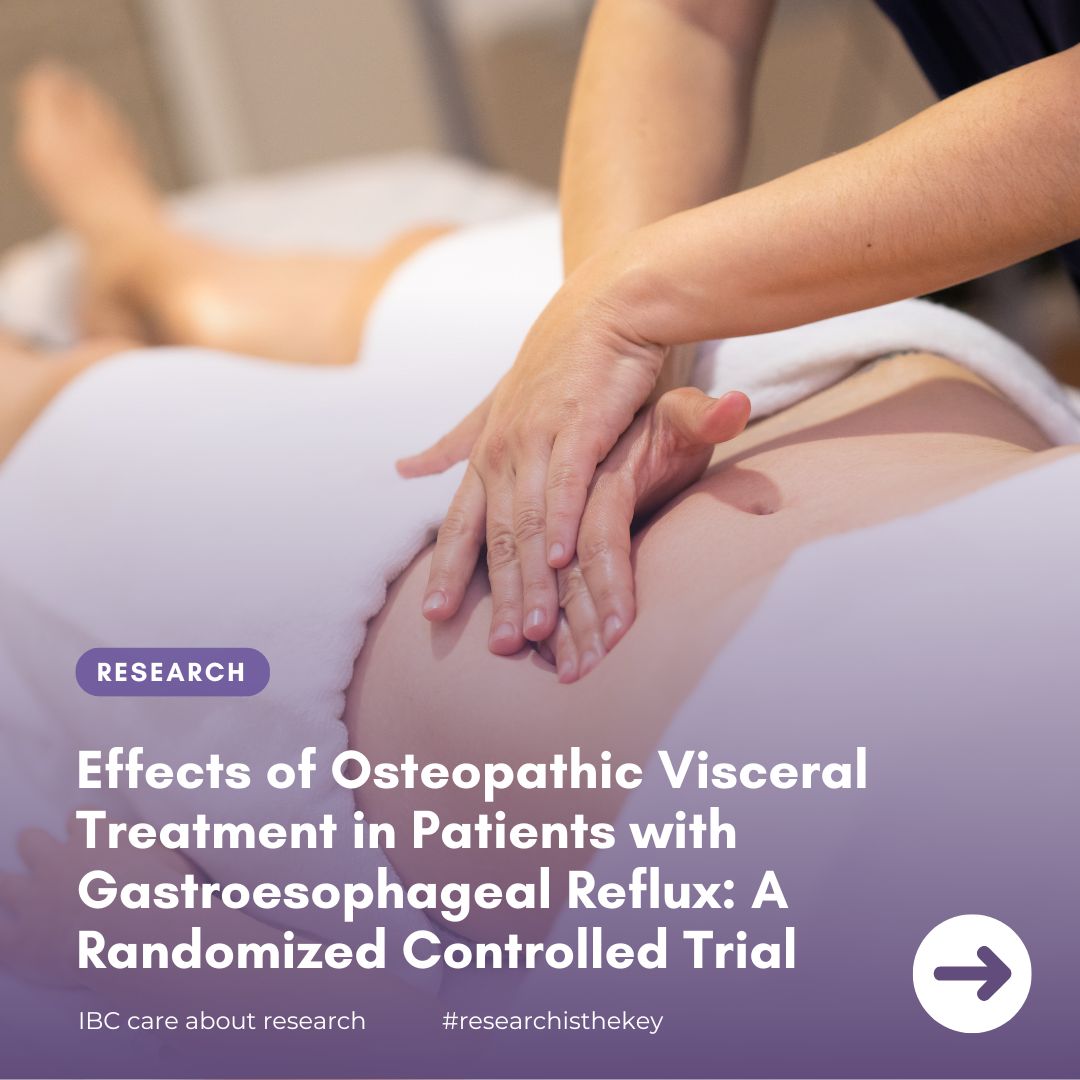 Research: Effects of Osteopathic Visceral Treatment in Patients with Gastroesophageal Reflux: A Randomized Controlled Trial