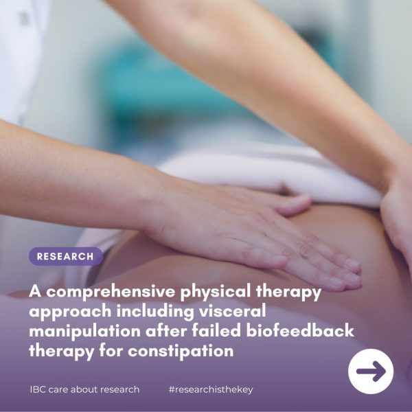 Research: A comprehensive physical therapy approach including visceral manipulation after failed biofeedback therapy for constipation